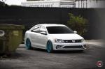 Volkswagen Jetta GLI on Vossen Wheels (LC-109T) 2018 года